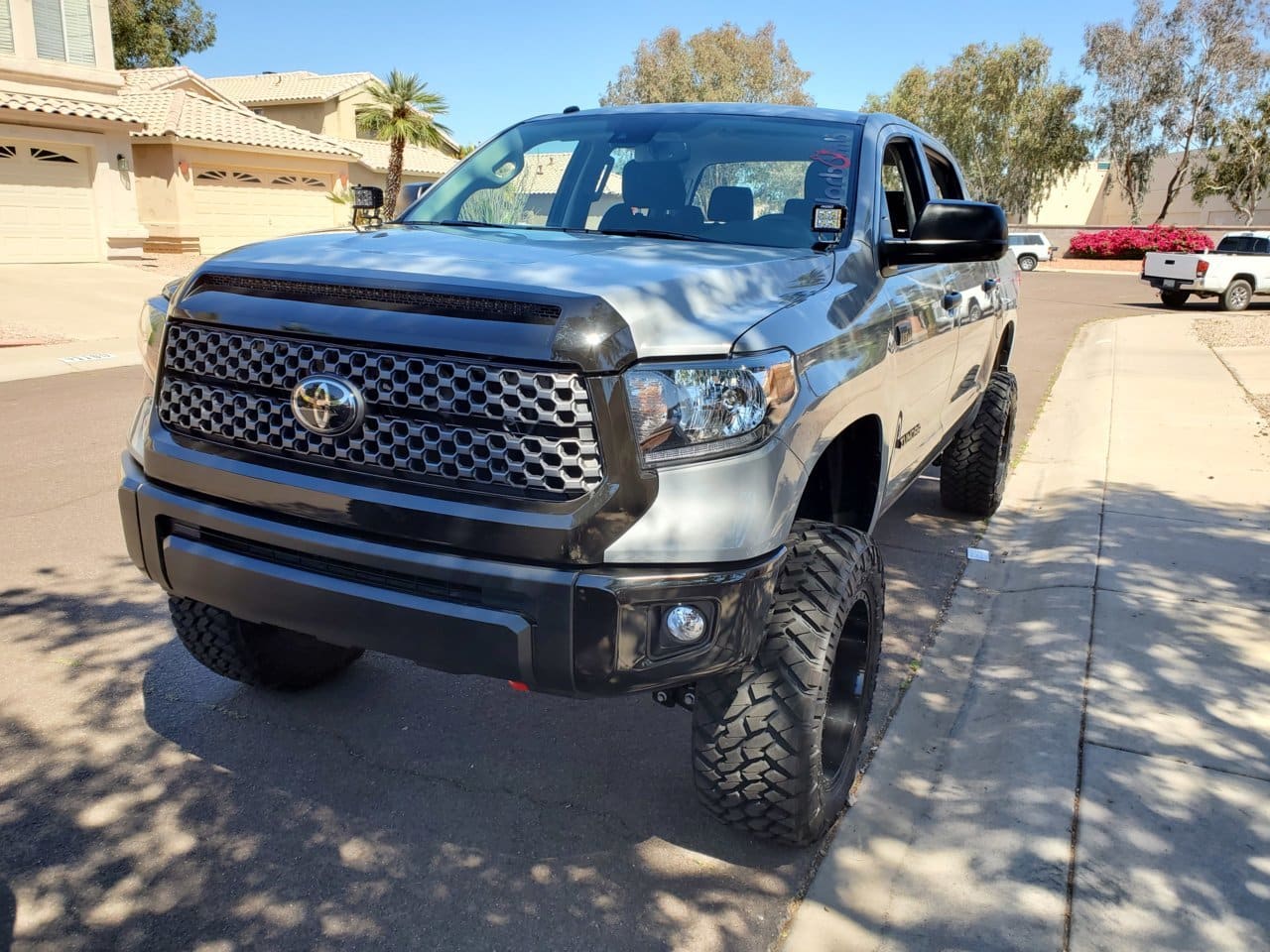 2019 Toyota Tundra with 20x9 wheels