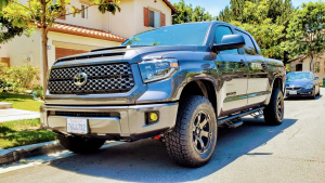 2020 Toyota Tundra with 18x9 wheels