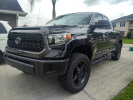 2018 Toyota Tundra with 20x9 wheels