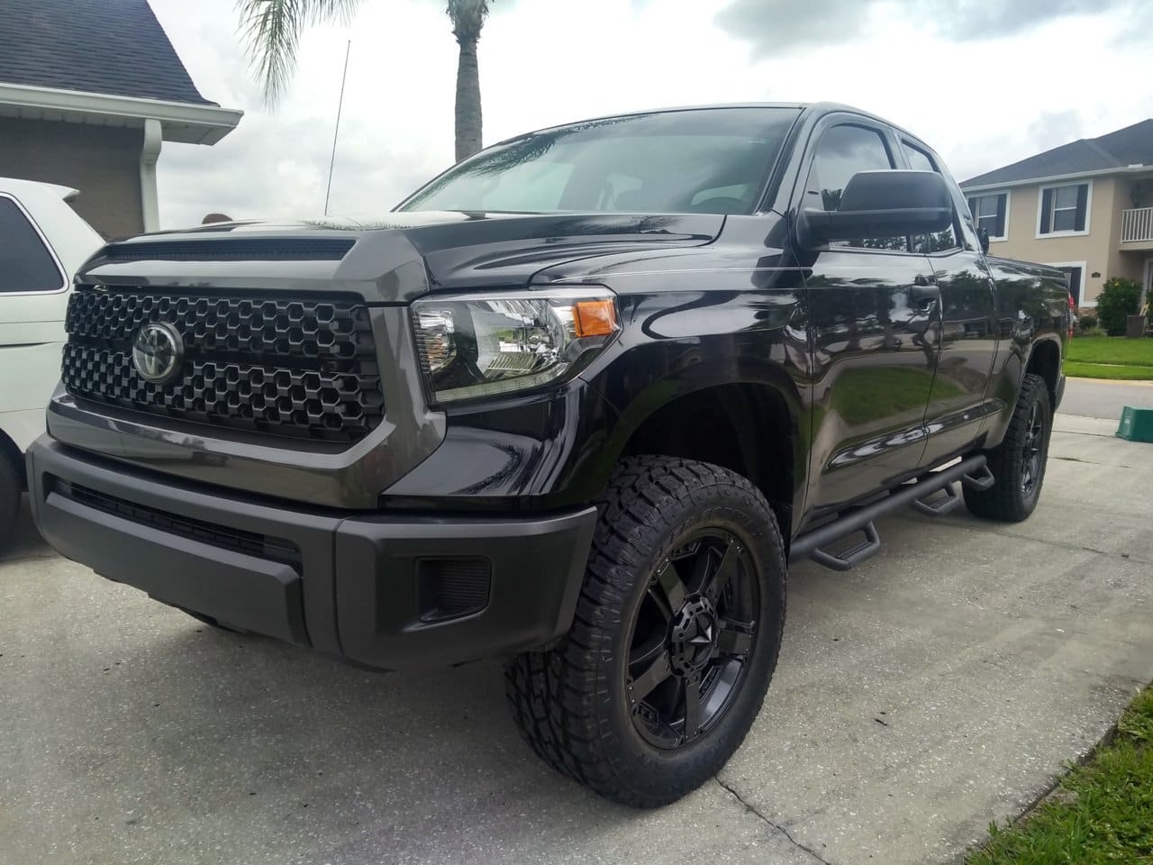 2018 Toyota Tundra with 20x9 wheels