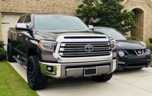 2018 Toyota Tundra with 20x9 wheels