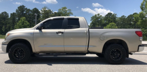 2008 Toyota Tundra with 18x9 wheels