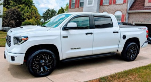 2020 Toyota Tundra with 20x9 wheels