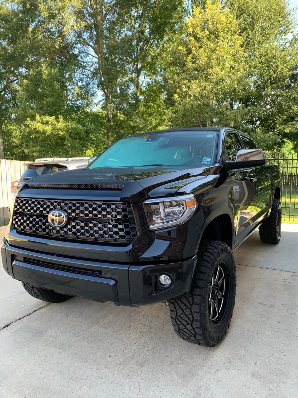 2020 Toyota Tundra with 20x9 wheels