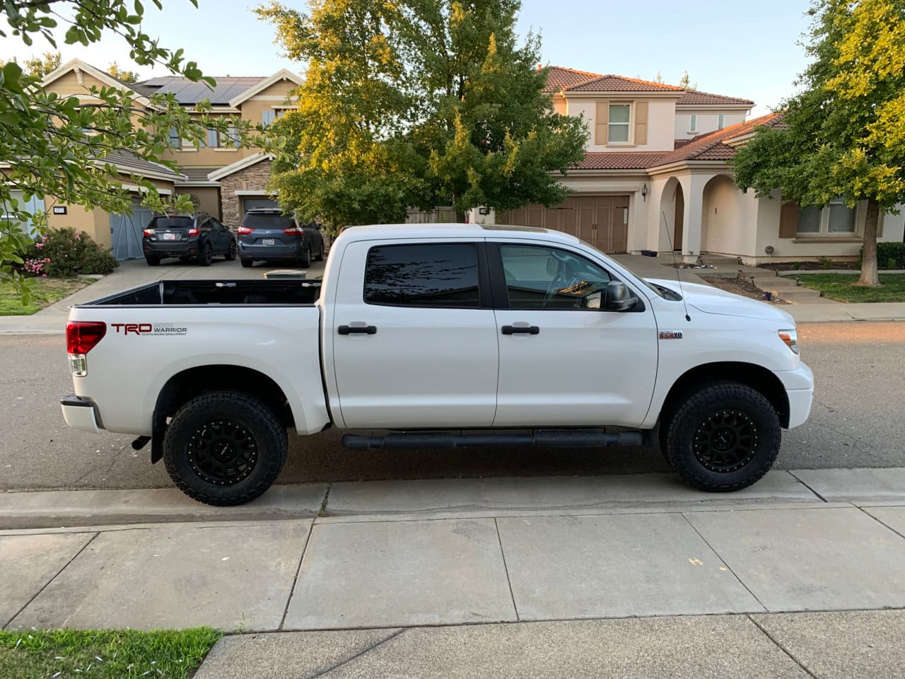 2013 Toyota Tundra with 18x9 wheels