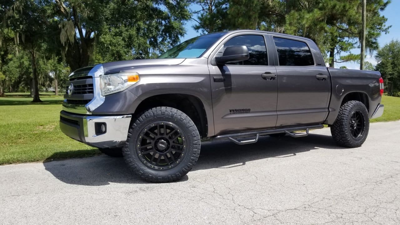 2014 Toyota Tundra with 20x9 wheels