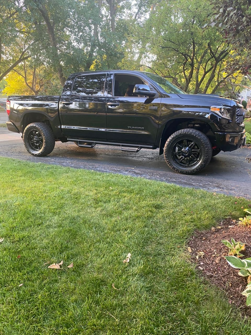 2020 Toyota Tundra with 20x9 wheels