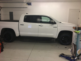 2020 Toyota Tundra with 17x8.5 Command wheels