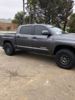 2020 Toyota Tundra with 18x9 wheels