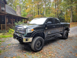 2017 Toyota Tundra with 20x9 wheels