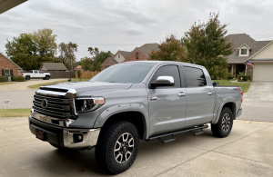 2018 Toyota Tundra with 18x8 wheels