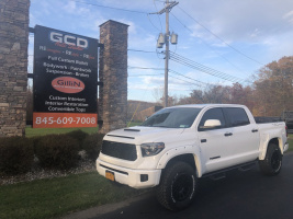 2020 Toyota Tundra with 18x9 wheels