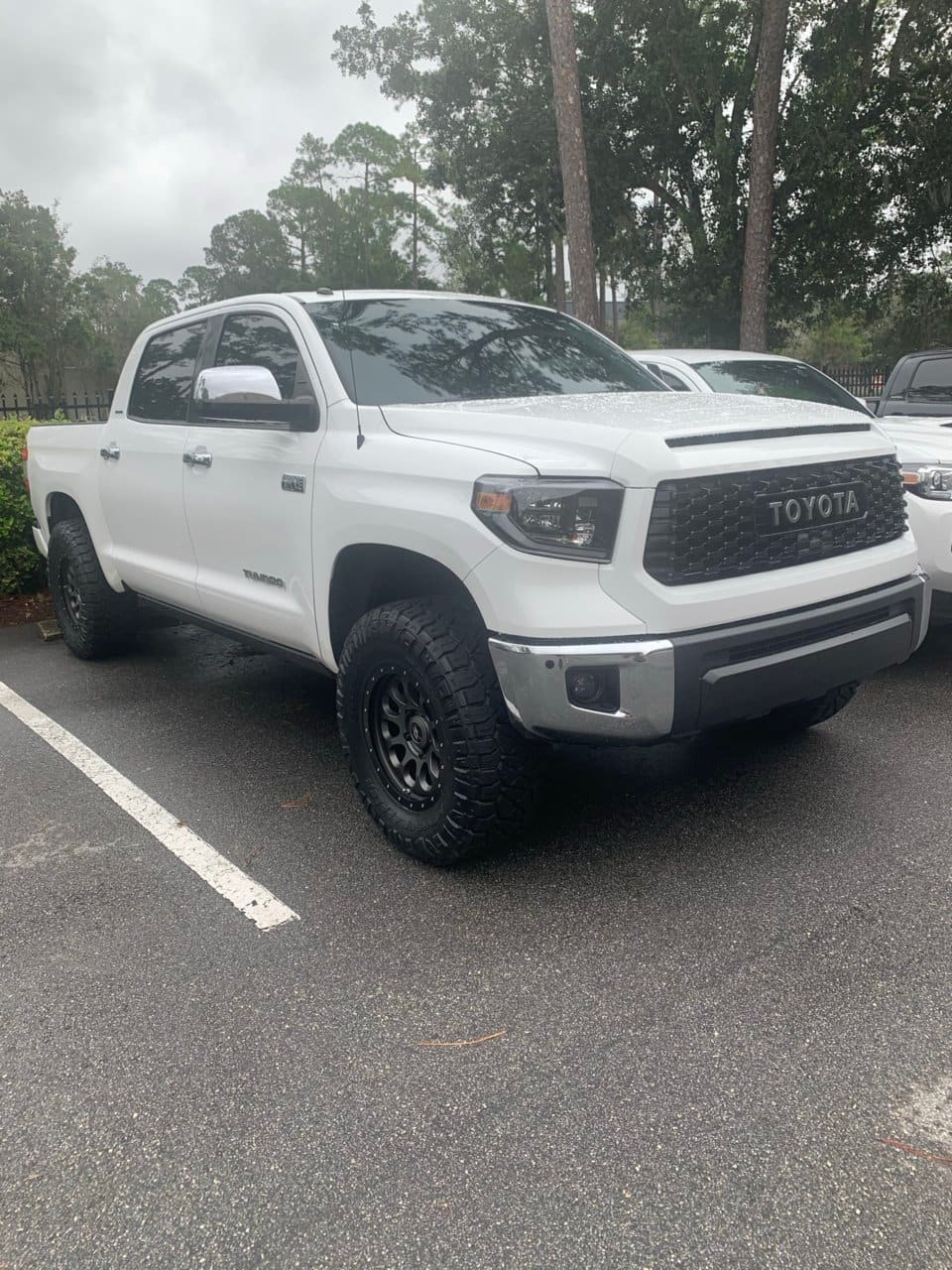 2019 Toyota Tundra with 18x9 wheels