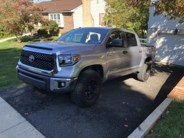 2019 Toyota Tundra with 17x8.5 wheels