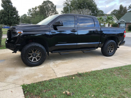 2020 Toyota Tundra with 18x9 wheels