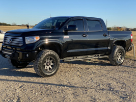 2017 Toyota Tundra with 17x8.5 wheels