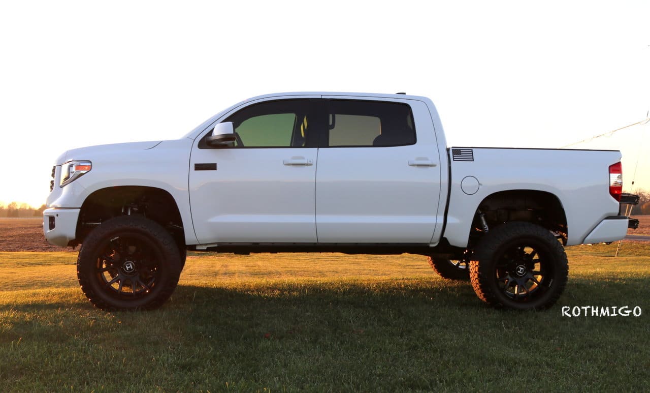 2020 Toyota Tundra with 22x12 wheels
