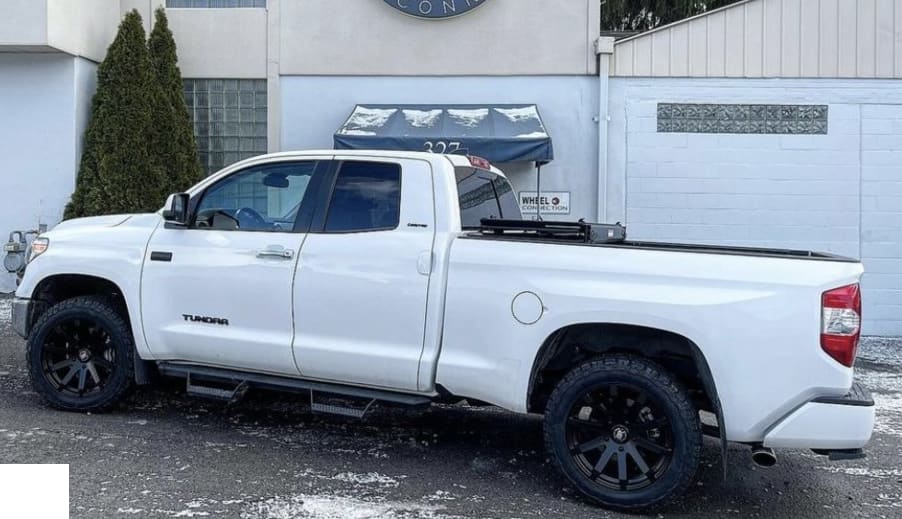 2020 Toyota Tundra with 20x9 wheels