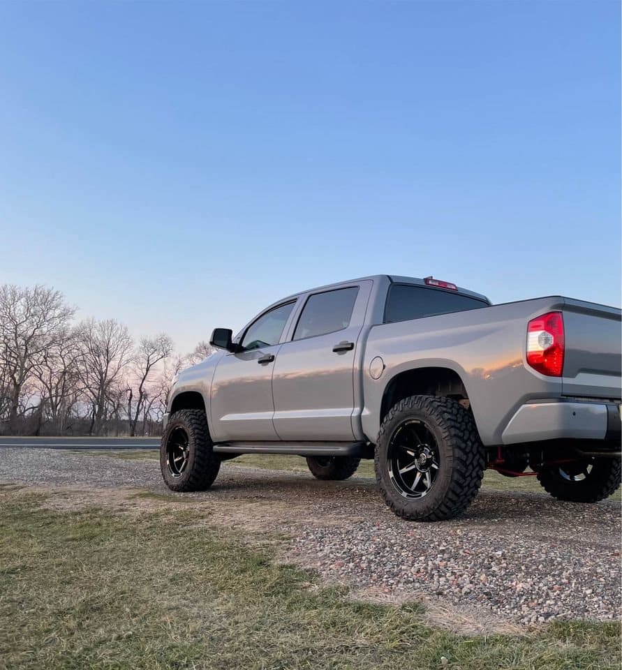2020 Toyota Tundra with 20x10 wheels