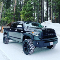 2014 Toyota Tundra with 20x10 wheels