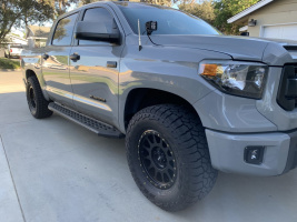2020 Toyota Tundra with 17x8.5 wheels