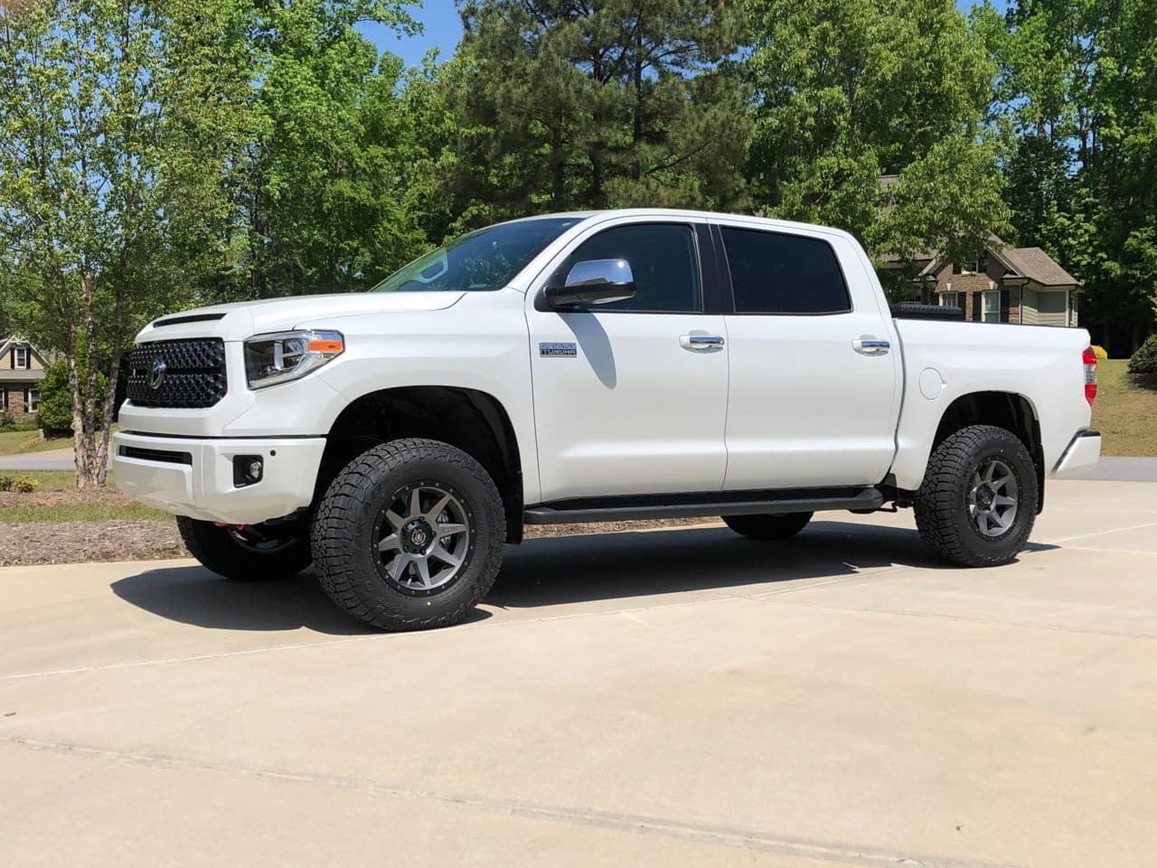 2021 Toyota Tundra with 18x9 wheels