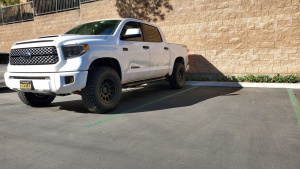 2020 Toyota Tundra with 17x8.5 wheels