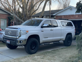 2014 Toyota Tundra with 18x9 wheels