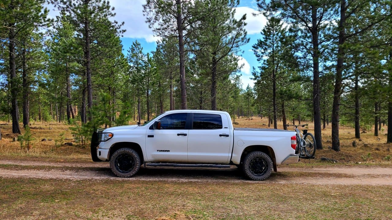 2018 Toyota Tundra with 20x9 TSS wheels