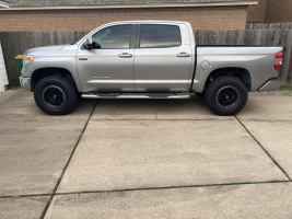 2017 Toyota Tundra with 18x9 wheels
