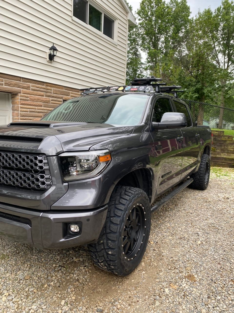 2018 Toyota Tundra with 20x9 wheels