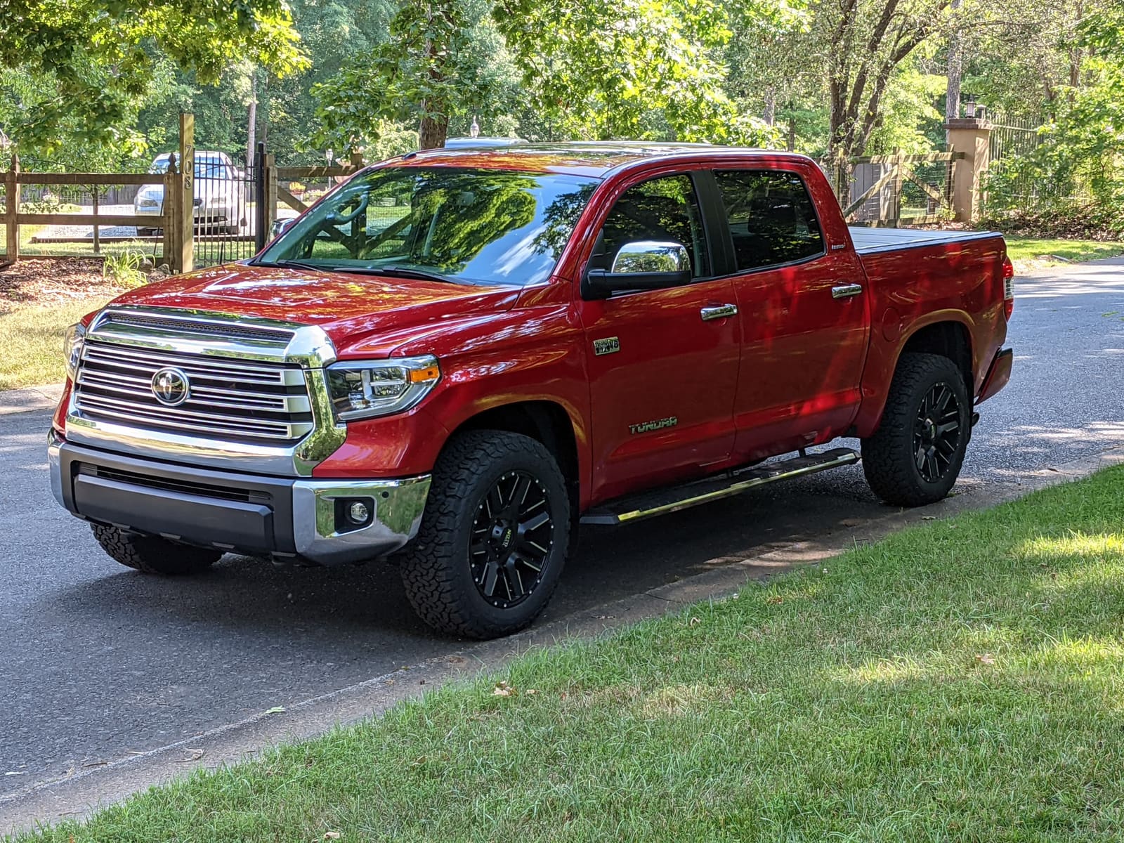 2019 Toyota Tundra with 20x9 wheels