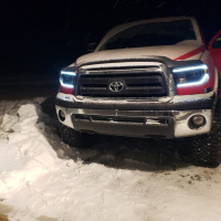 2010 Toyota Tundra with 20x12 wheels