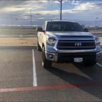 2019 Toyota Tundra with 20x9 wheels