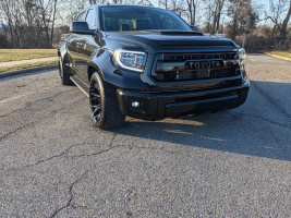 2018 Toyota Tundra with 22x12 wheels