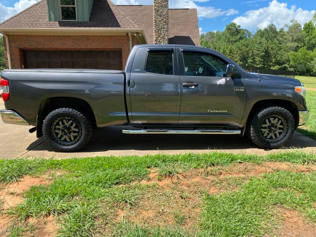 2014 Toyota Tundra with 20x9 Toyota XSP wheels