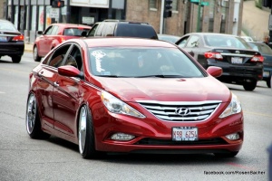 2012 Hyundai Sonata with 20x10 Rohana RL10 wheels