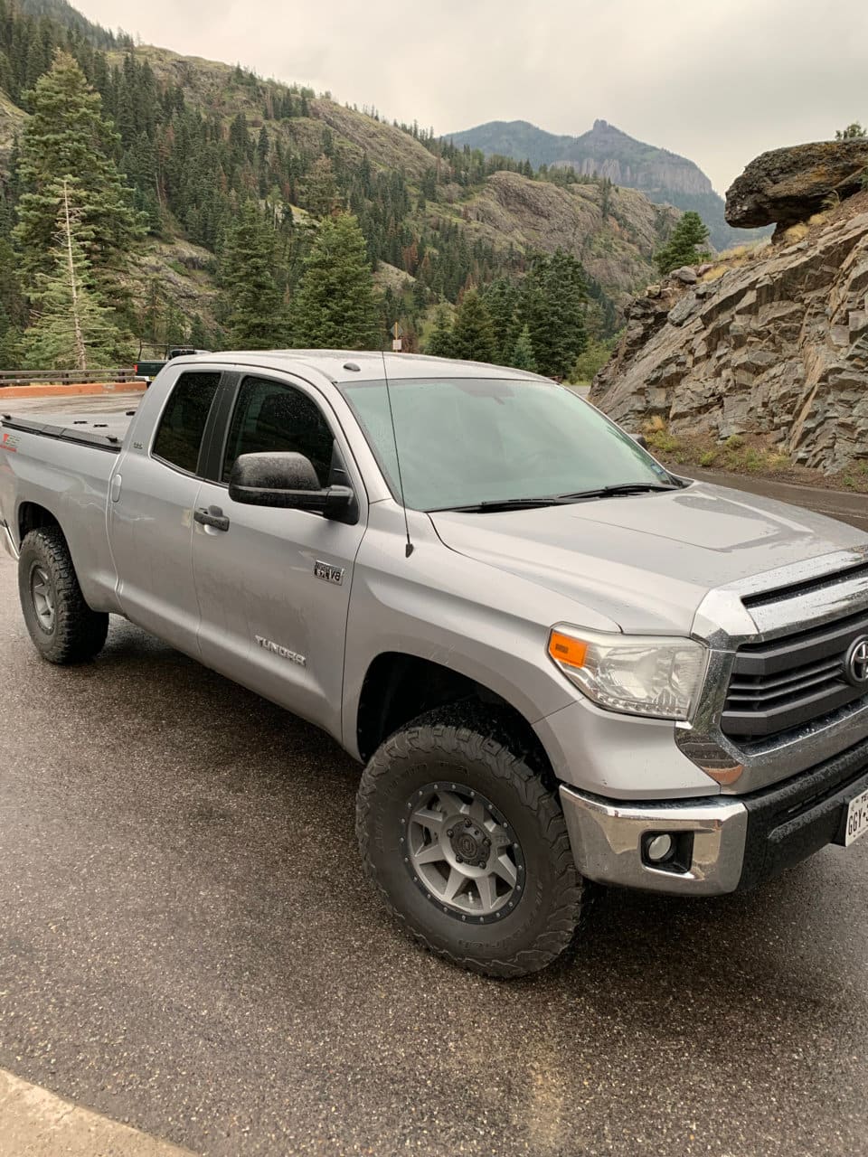 2015 Toyota Tundra with 17x8.5 wheels