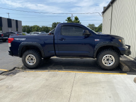 2011 Toyota Tundra with 17x8.5 wheels