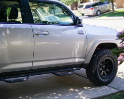 2018 Toyota 4Runner with 17x8.5 wheels