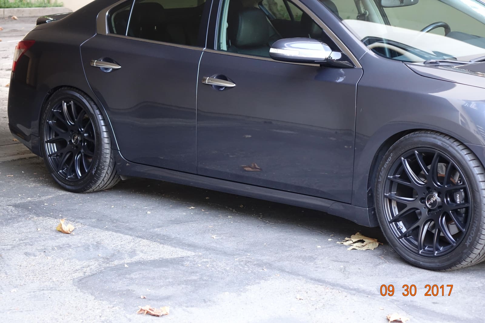 2012 Nissan Maxima with 19x8.5 wheels