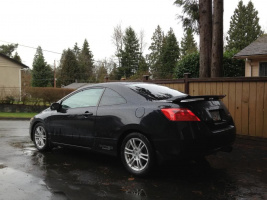 2013 Honda Civic with 16x6.5 wheels