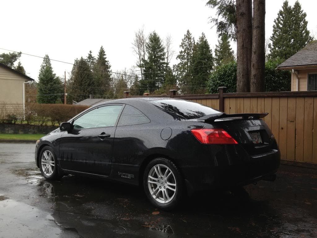 2013 Honda Civic with 16x6.5 wheels