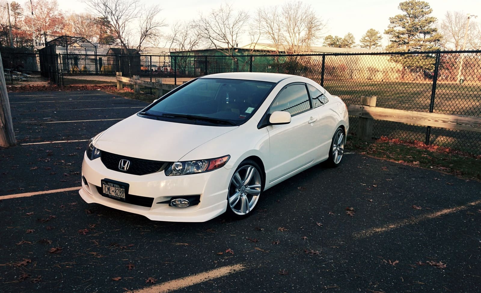 2012 Honda Civic with 18x7.5 wheels