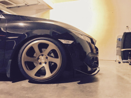 2017 Honda Civic with 18x8.5 wheels