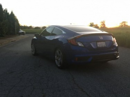 2016 Honda Civic with 18x8.5 wheels