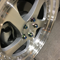 2017 Honda Civic with 19x8.5 wheels