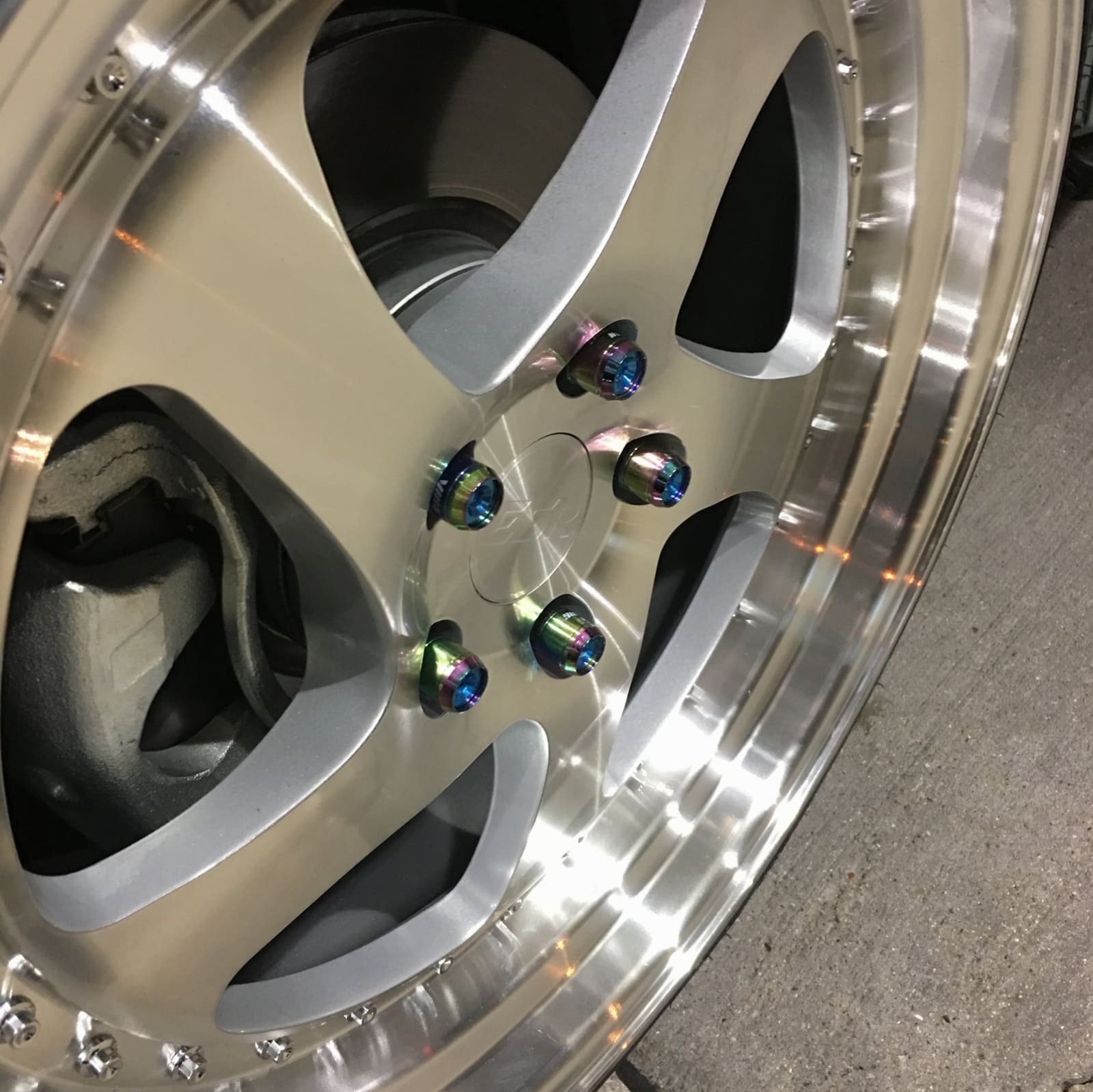 2017 Honda Civic with 19x8.5 wheels