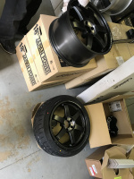 2016 Honda Civic with 18x9.5 wheels