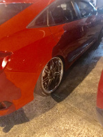 2016 Honda Civic with 19x8.5 wheels